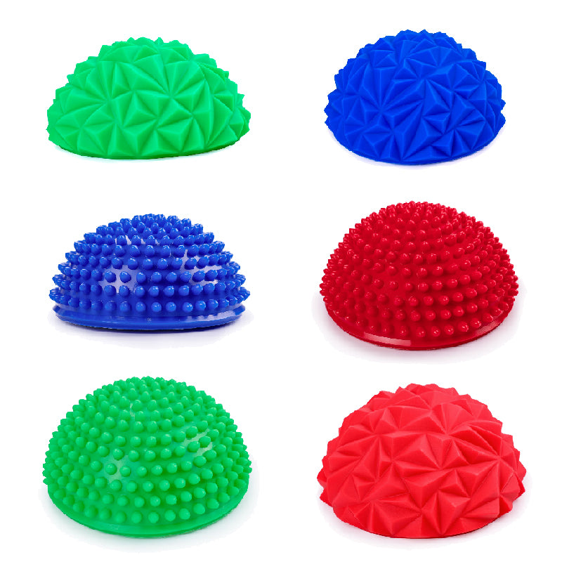 6 x Silicon Textured Stepping Stones Balance Pods