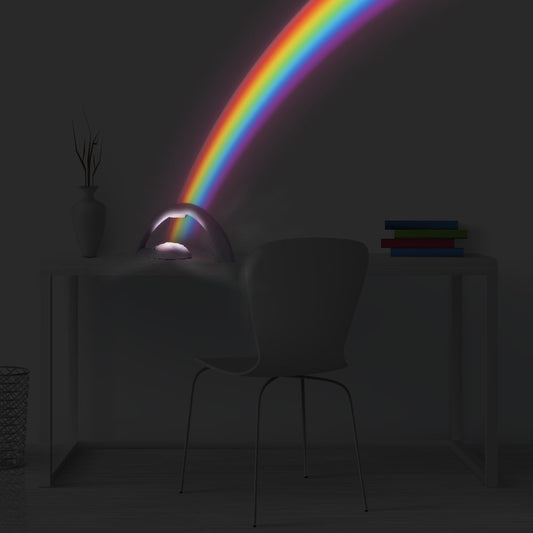 LED Mood Night Light Rainbow Projector
