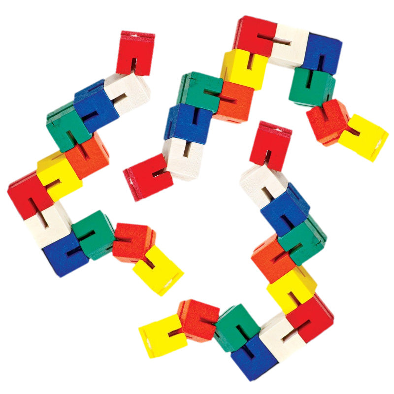 3 x Fidget Blocks – Twist and Lock Sensory Tactile Play